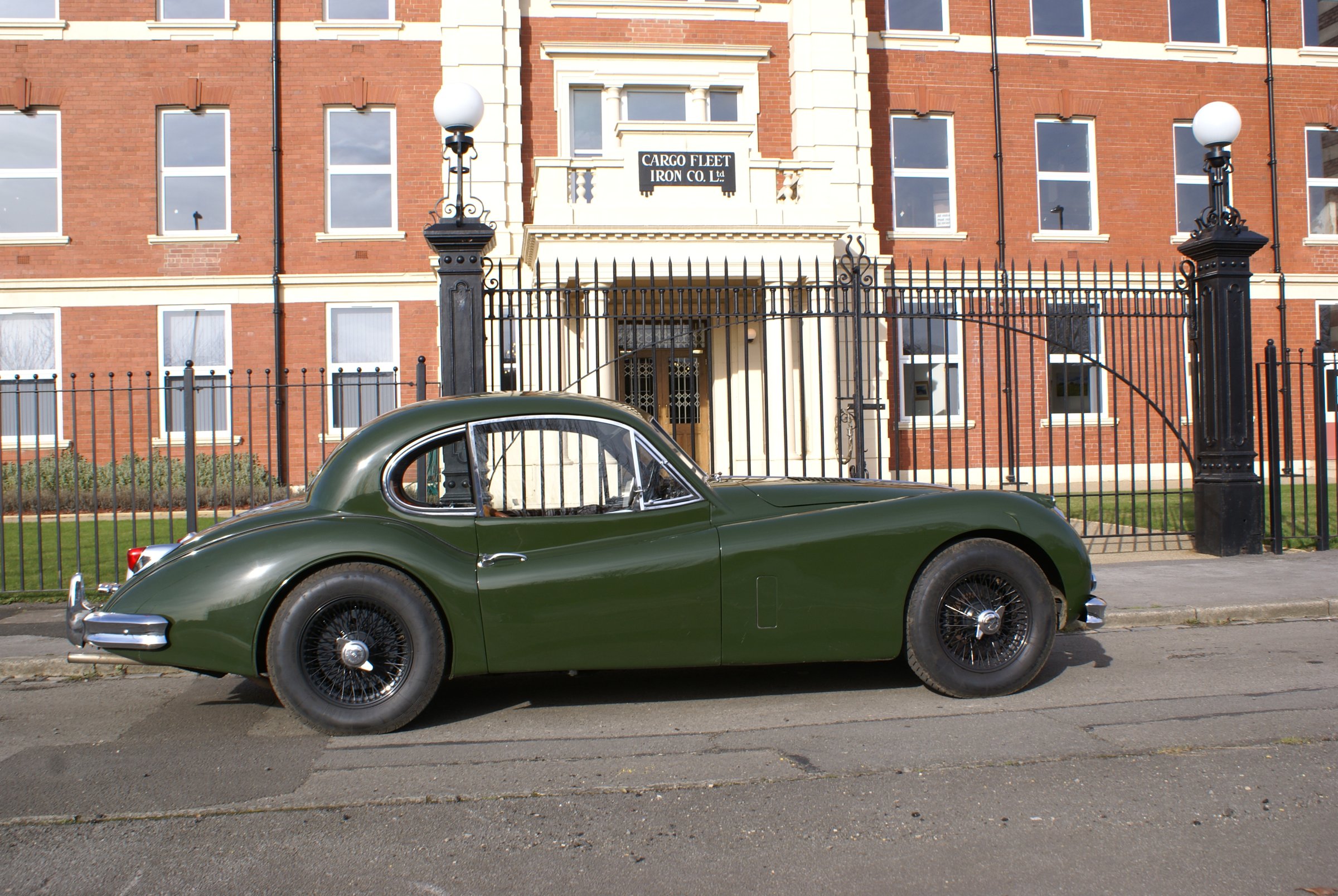 Photograph from the restoration of Jaguar XK140 WPK38, 16 February 2013