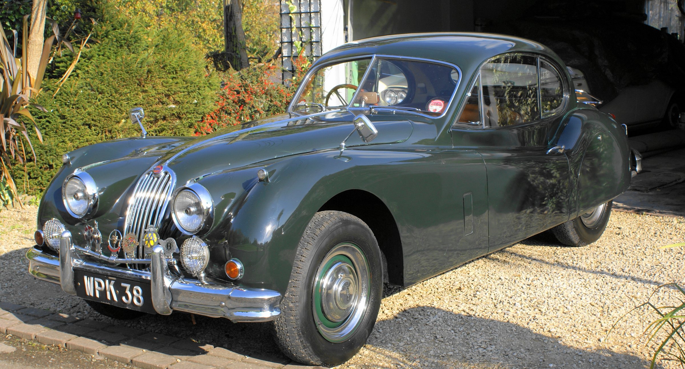 Photograph from the restoration of Jaguar XK140 WPK38, 8 May 2013